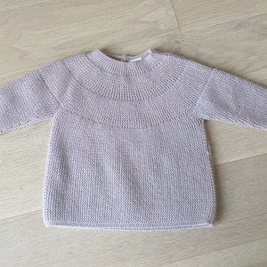 Mauve wool sweater